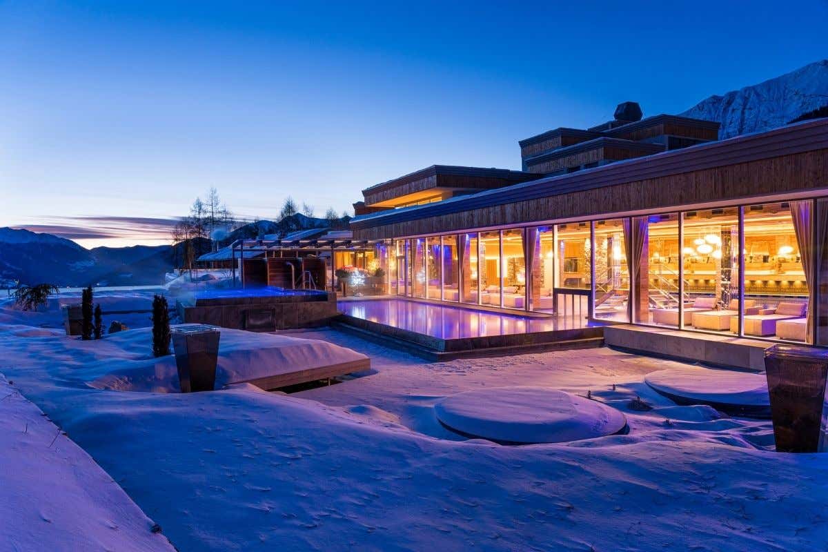 In Alto Adige weekend invernali in tre spa spettacolari